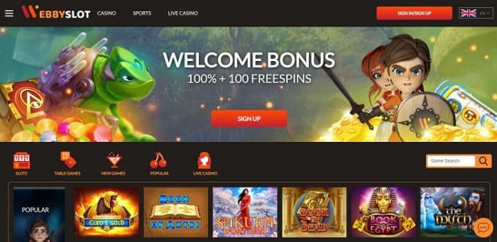 Webbyslot Casino