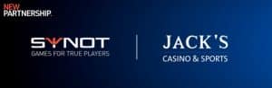 Synot Games Je Teraz Naživo Na Stránke Jacks.Nl