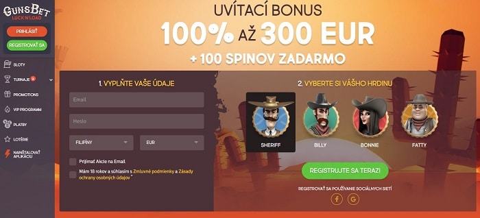 Gunsbet Casino