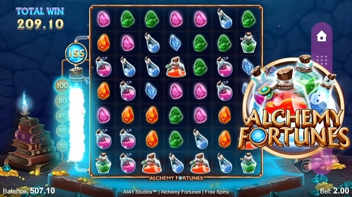 Quatro casino a Alchemy Fortunes news item