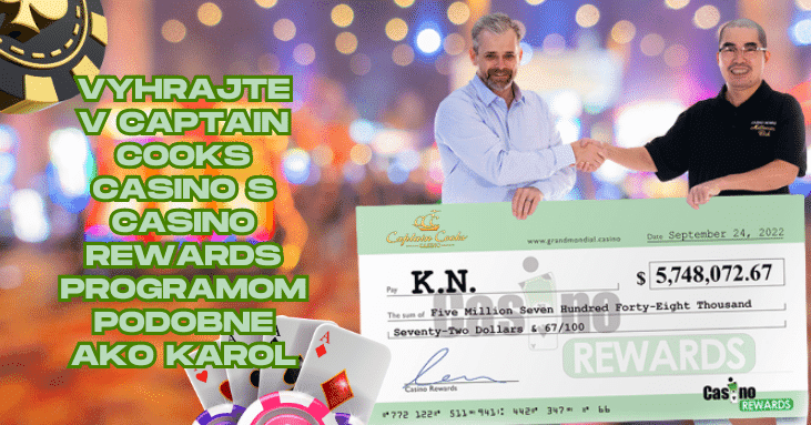 Captain Cooks Casino rewards