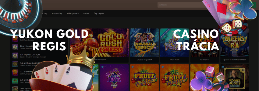 YUKON GOLD CASINO REGISTRÁCIA - Ako sa zaregistrovať v Yukon Gold Casino?