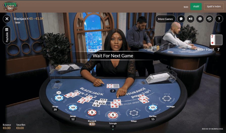Yukon Gold Casino - Live Casino