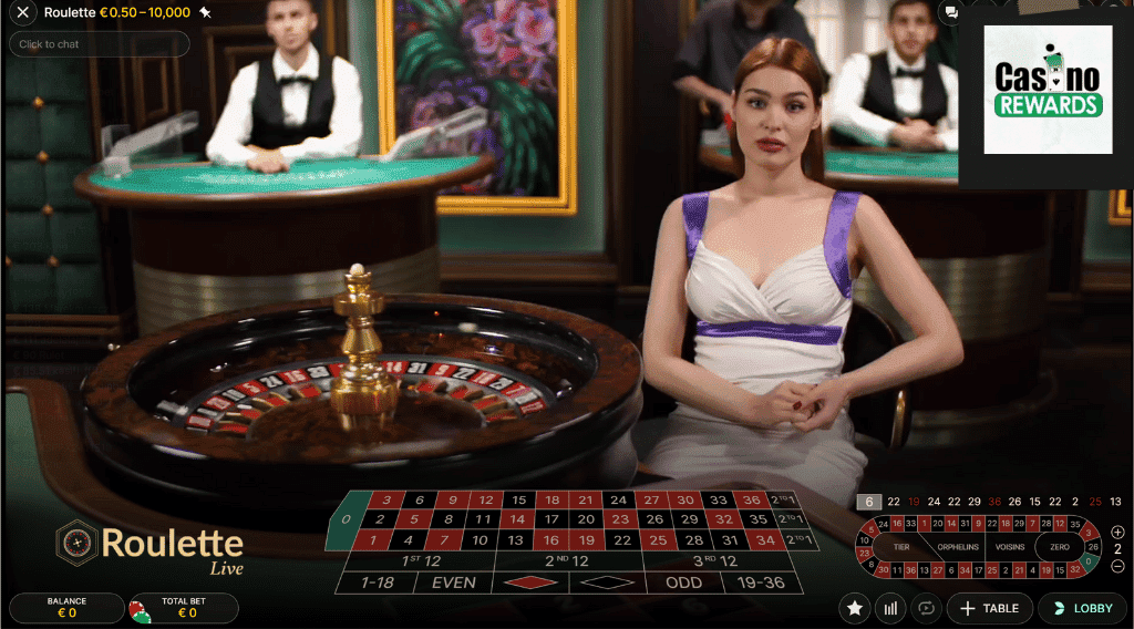 Casino Rewards - Live Casino
