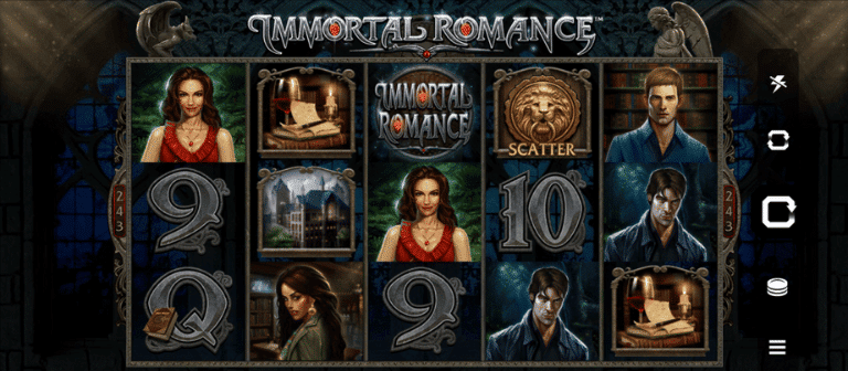 Vernostný program Captain Cooks Casino - Immortal Romance