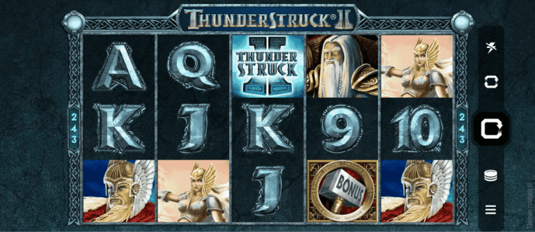 Vernostný program Captain Cooks Casino - Thunderstruck II