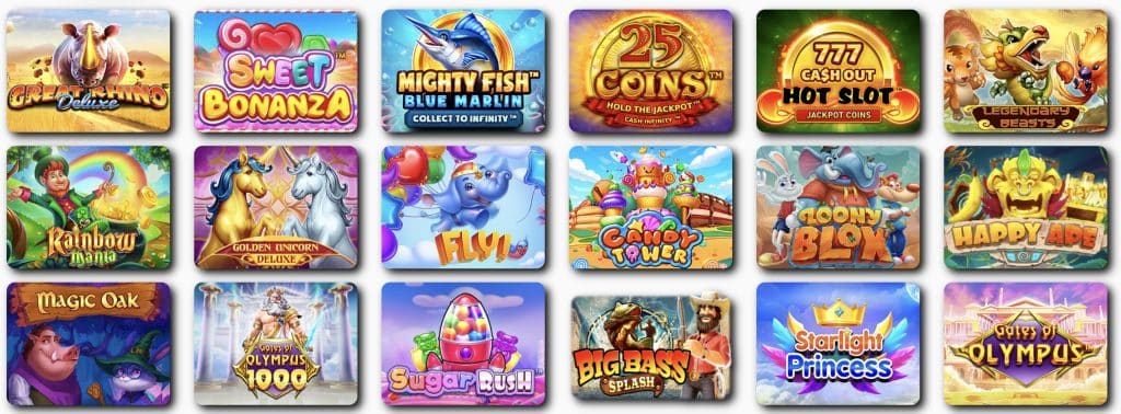 Výber Hier v Kajot Casino