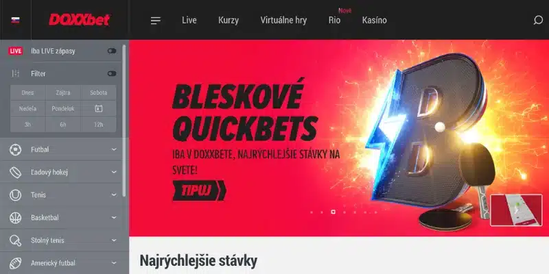 DOXXbet Casino - Ideálne miesto pre Futbalové Tipovanie