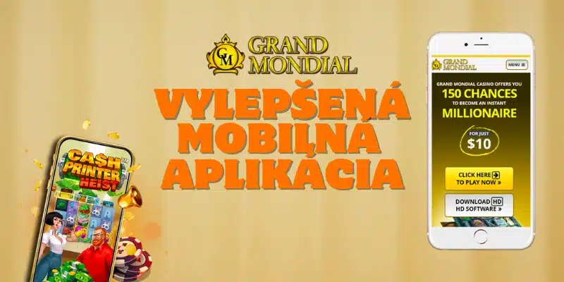 Vylepšená Mobilná Aplikácia Grand Mondial - Moderná, Rýchla a Hravá