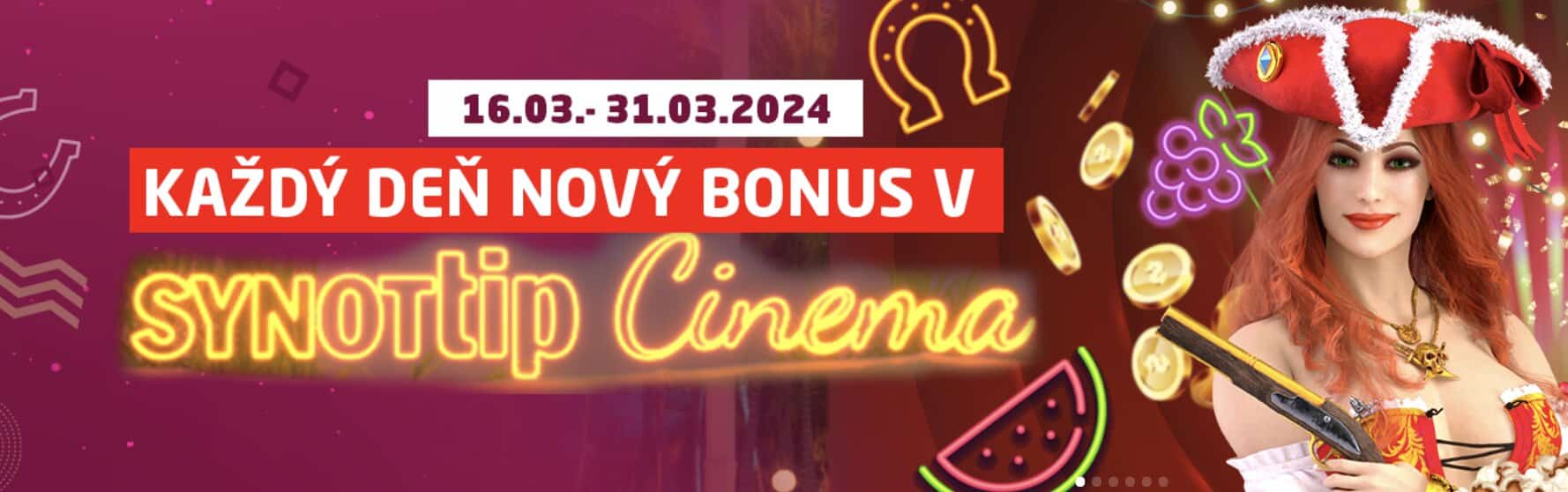 Každodenné SynotTip Cinema Odmeny