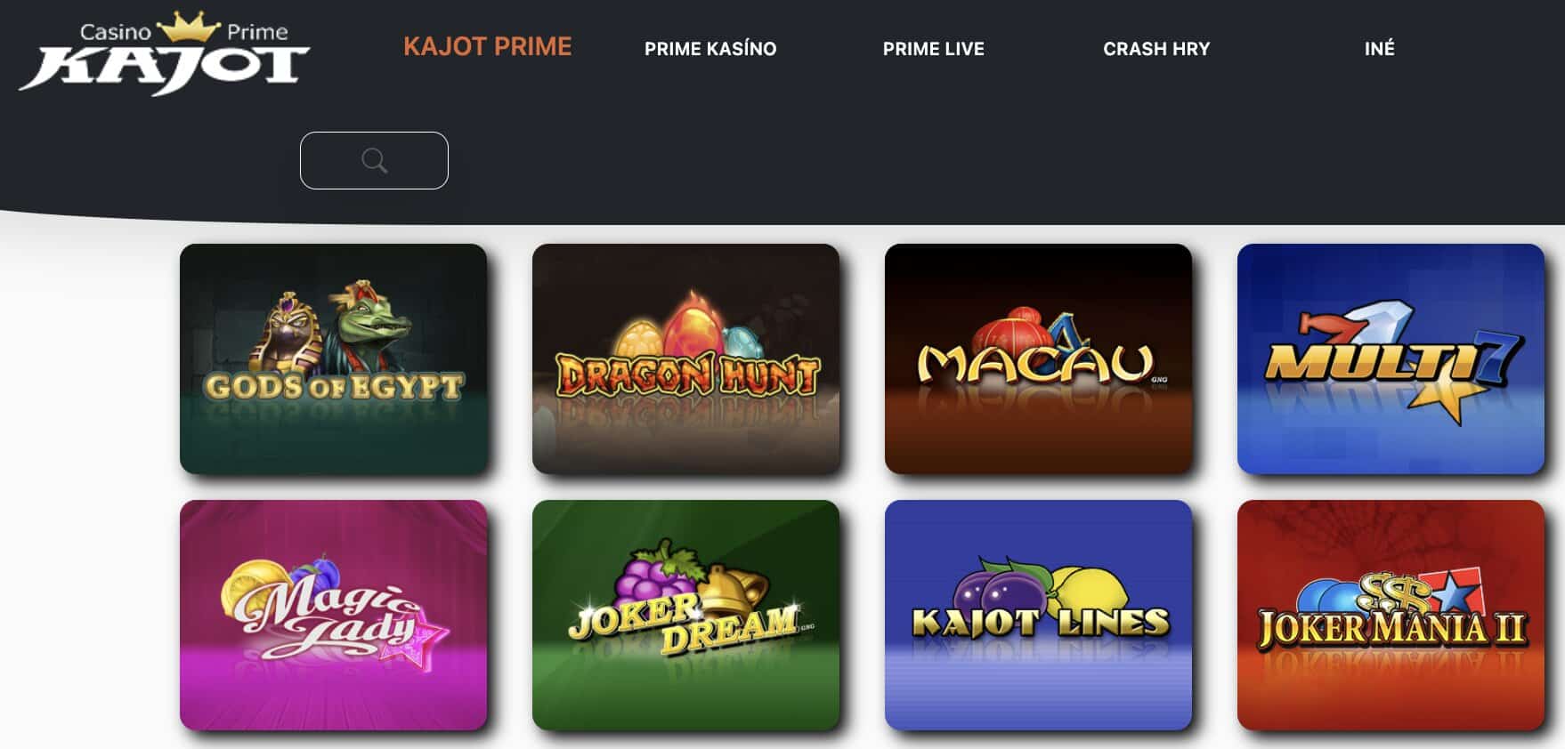 Kajot Prime Automaty