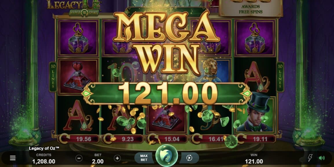 Magický Legacy of Oz Hyperspins™