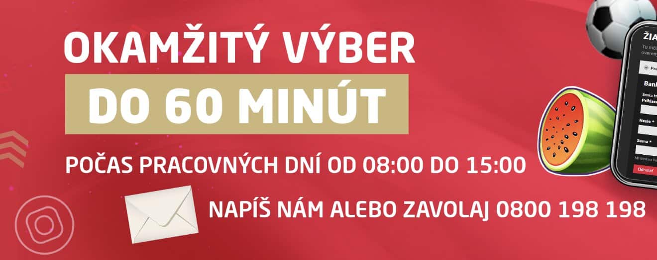 Okamžitý Výber Peňazí v SynotTipe