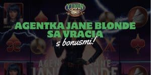 Agentka Jane Blonde sa Vracia do Yukon Gold Casino!