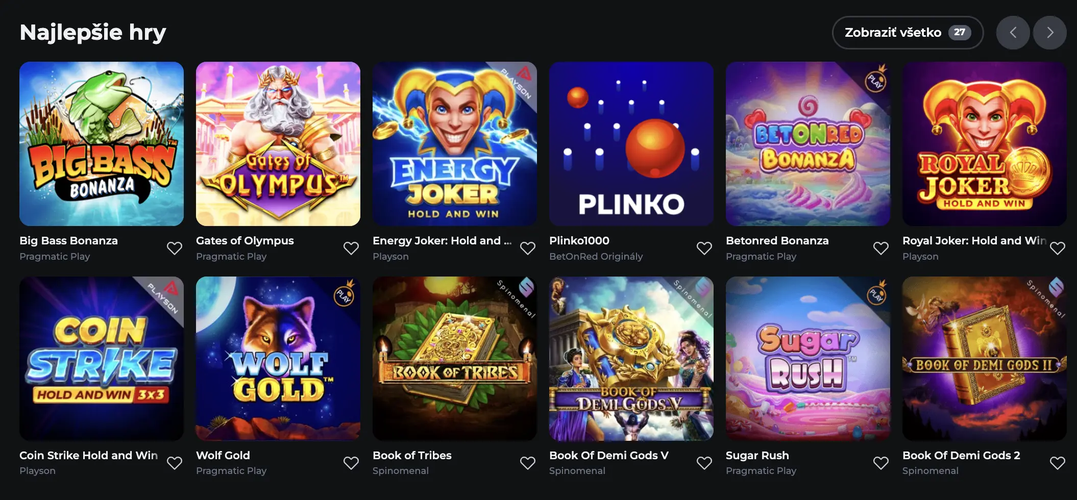 betonred casino hry