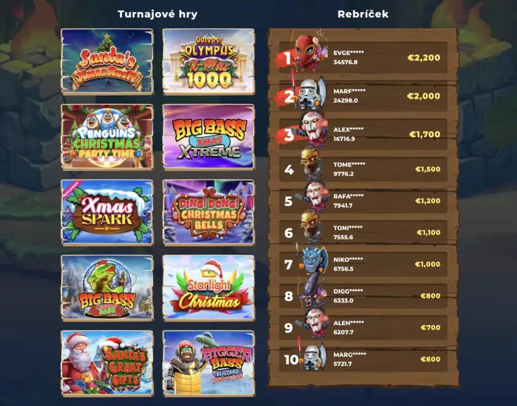 Xmas Bonanza hry