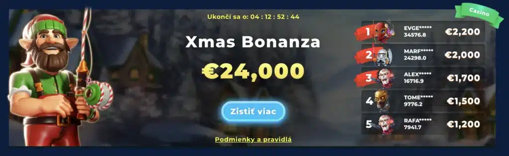 Xmas Bonanza hry
