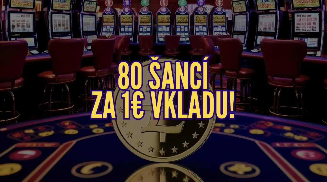 Získajte 80 šancí v Zodiac Casino za 1€ vkladu!