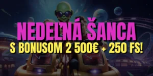 Nedeľná šanca na jackpot: Využi 250 % bonus až do 2 500 € + 250 free spinov v NovaJackpot!