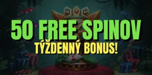 Získajte týždenných 50 free spinov v Spinanga Casino!