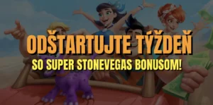 Začni nový týždeň s nadšením: StoneVegas bonus ti dodá správnu dávku energie!