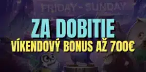 Víkendový bonus za dobitie