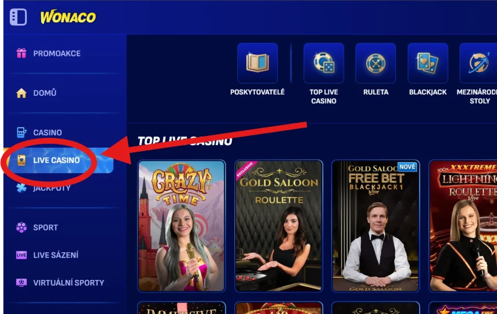 Live Triva Game vo Wonaco Casino kde nájdete