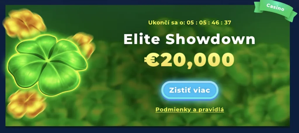 Elite Showdown s prize poolom 20 000 €