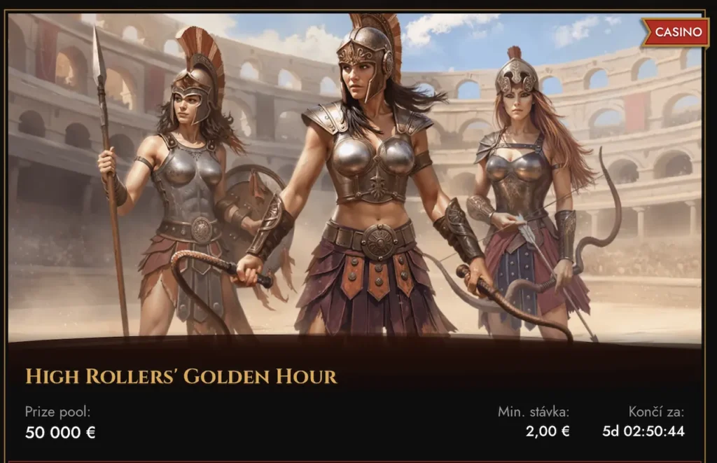 High Rollers’ Golden Hour o 50 000 €