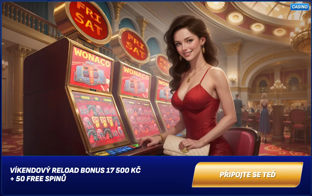 víkendová nádielka free spinov wonaco casino