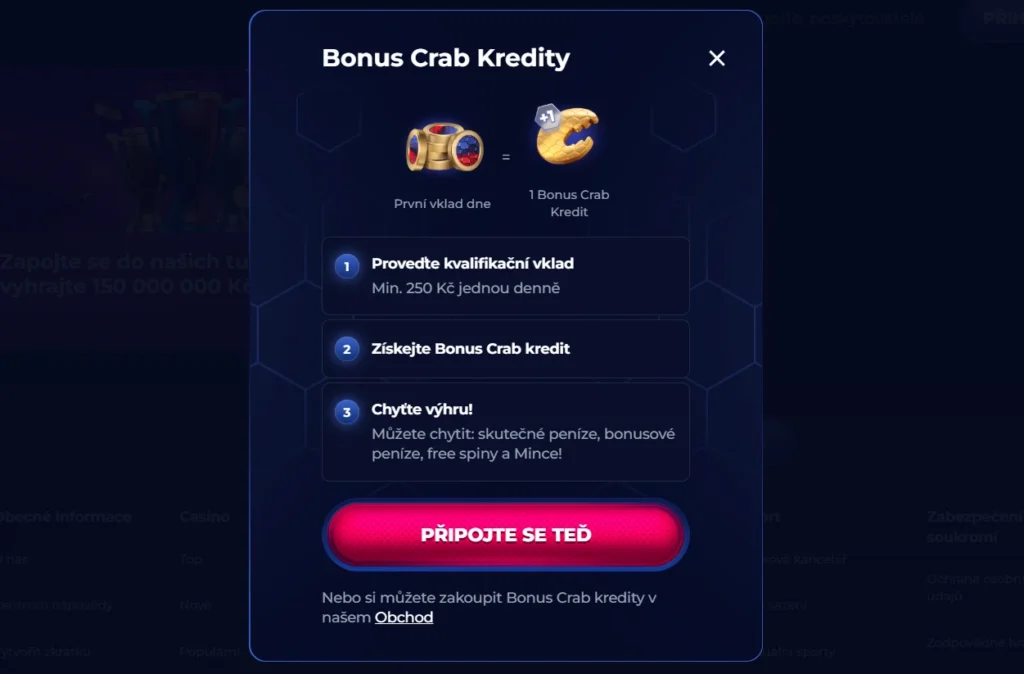 bonus crab návod ako na to