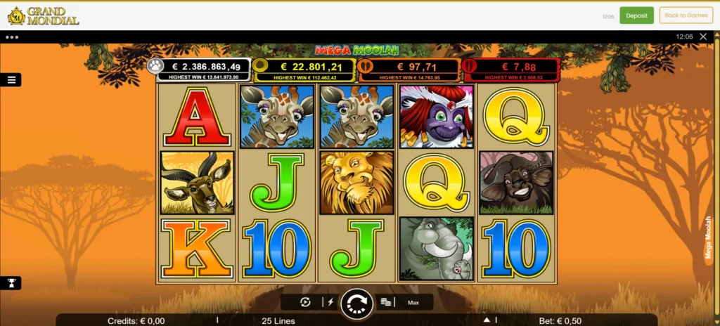 automaty týždňa mega moolah