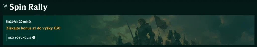 Spin Rally v Casinia Casino