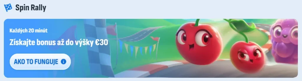 Spin Rally v Nomini Casino