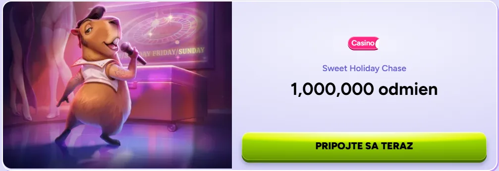 Sweet Holiday Chase v Spinbara Casino